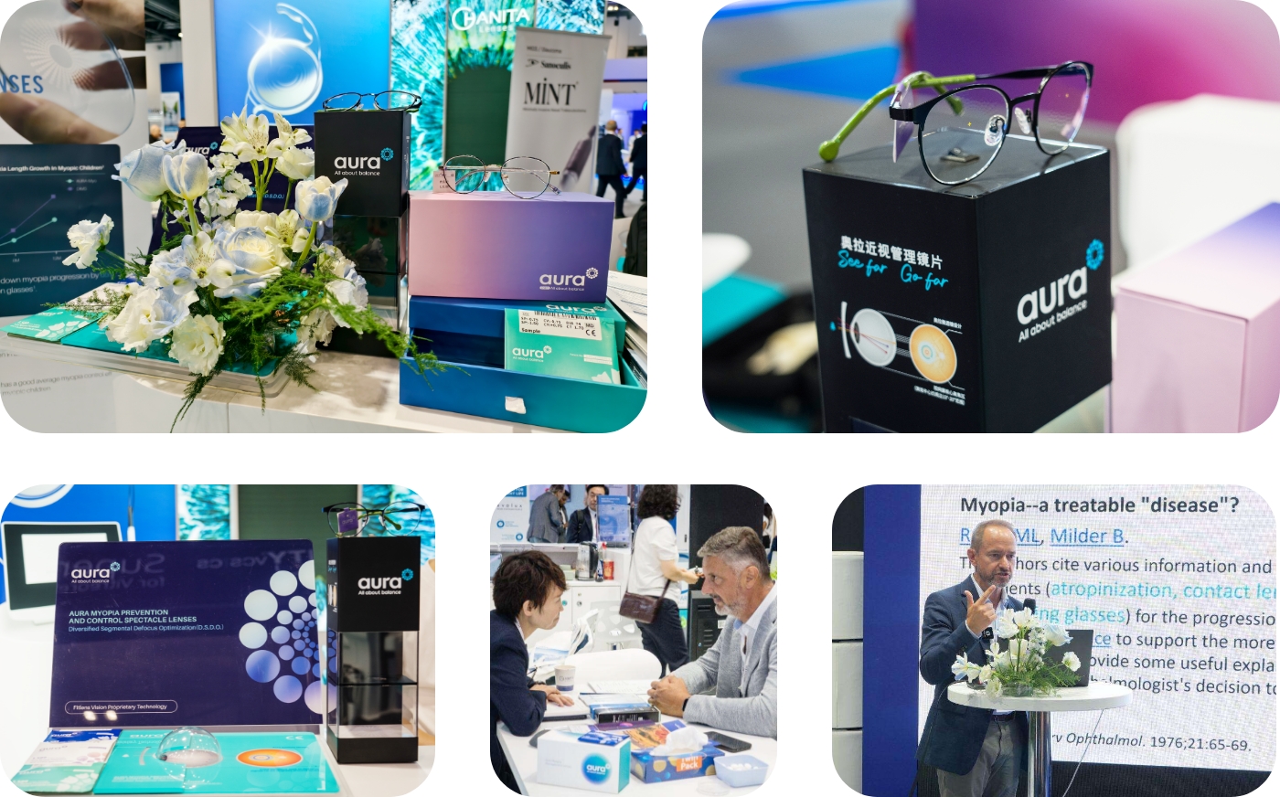 AURA at ESCRS 2026: Advancing Evidence-Based Myopia Management with D.S.D.O. Lens Technology